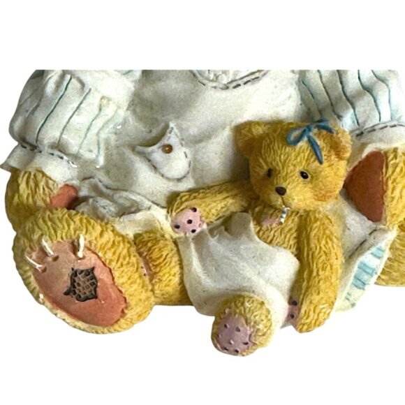 Vintage Nurse Bear Laura Cherished Teddies Baby Bear Patient 1996 Collectible - Picture 8 of 16